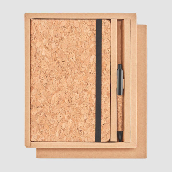 Ensemble Carnet A5 et Stylo – Nature et Élégance – Image 1