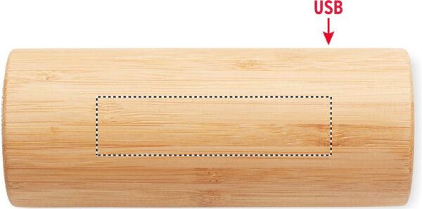 Haut-parleur stéréo sans fil 5.0 en bambou – Image 3