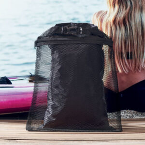 Sac étanche 6L en RPET avec filet zippé