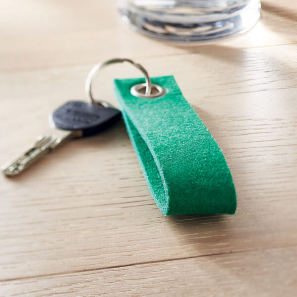 Porte-clés en feutre RPET – Image 1