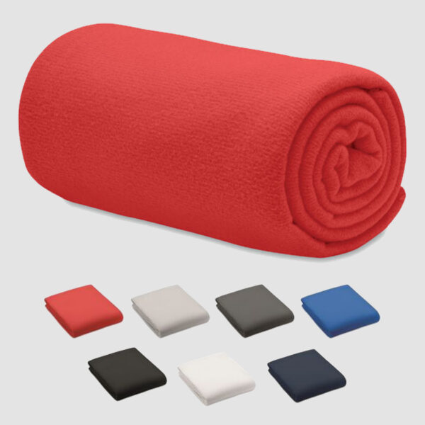 Couverture polaire en RPET 130 g/m² – Image 1