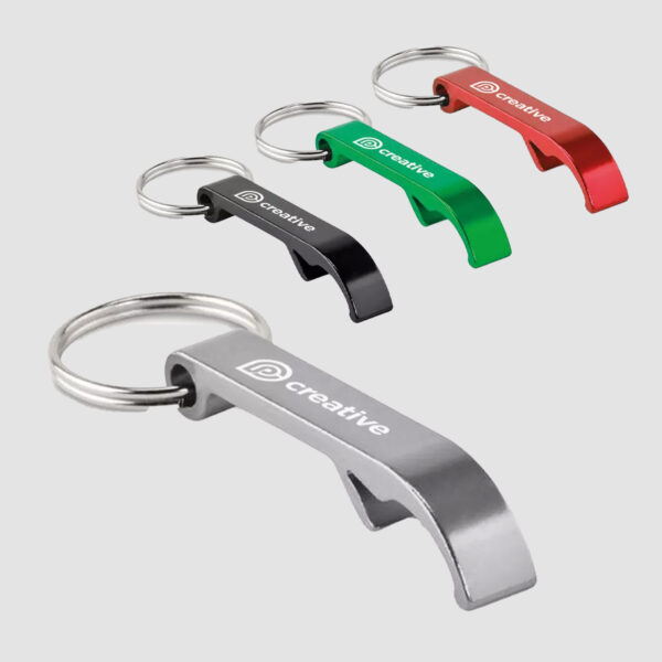 Porte-clés en aluminium recyclé – Image 1