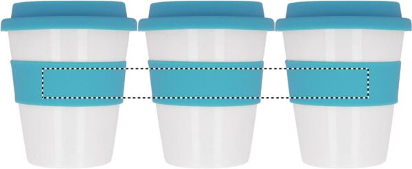 Gobelet simple paroi en polypropylène blanc brillant – Image 9