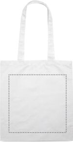 Sac shopping en coton avec anses longues 140gr/m² – Image 6