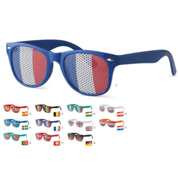Lunettes Festives aux Couleurs des Pays – Image 2