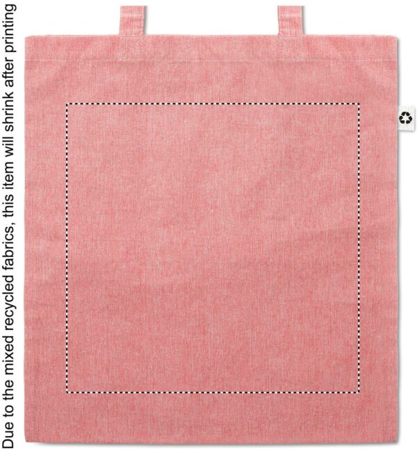 Sac shopping en coton recyclé et polyester recyclé 140 g/m² – Image 2