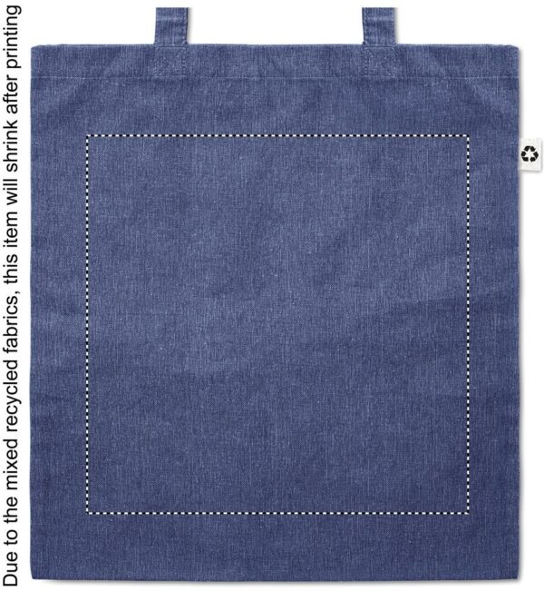 Sac shopping en coton recyclé et polyester recyclé 140 g/m² – Image 4