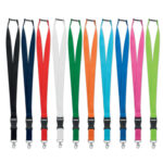 Tour de Cou avec Crochet Métallique 25mm personnalisé