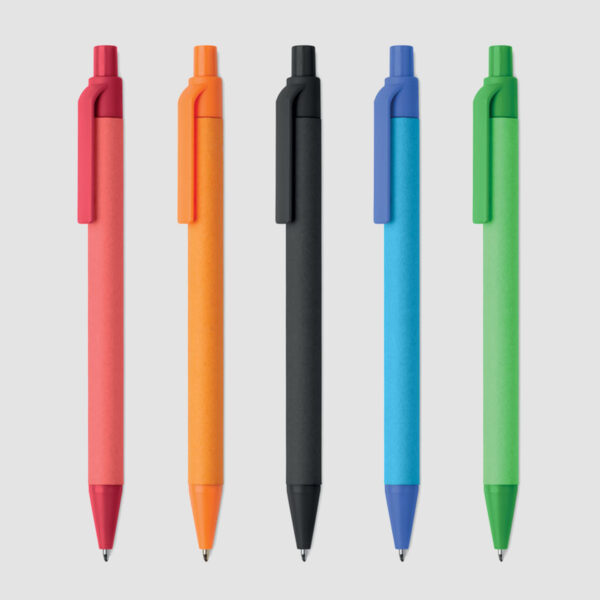 Stylo à bille en papier/maïs – Image 1