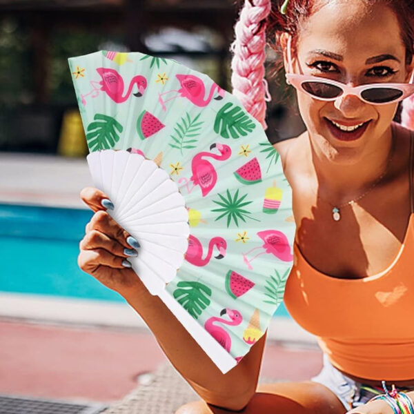MPFN01-0.jpg Éventail promotionnel personnalisé – Image 1