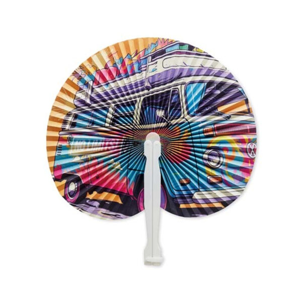 Éventail en plastique personnalisé – Image 2