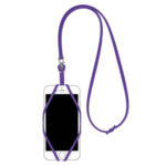 Tour de cou en silicone pour smartphone et porte-carte – Image 2