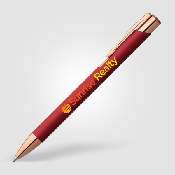 Stylo personnalisé Crosby Softy Rose Gold – Image 3