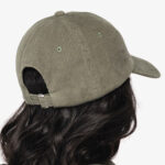 Casquette écoresponsable en velours côtelé unisexe – Image 2