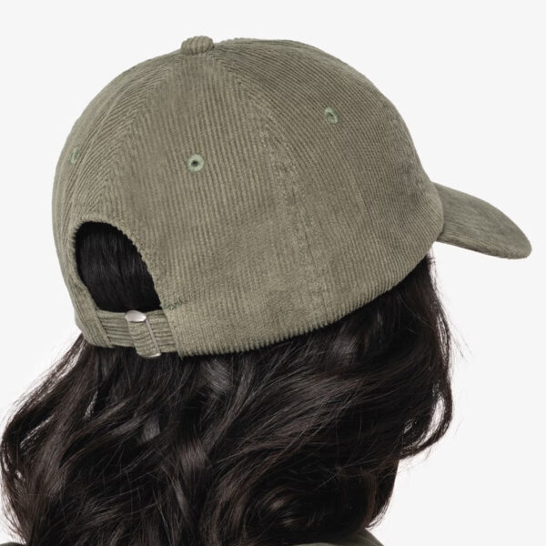 Casquette écoresponsable en velours côtelé unisexe – Image 2