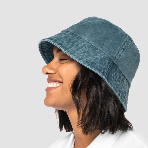 Bob délavé écoresponsable unisexe – Image 1