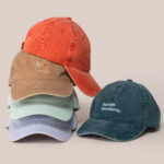 Casquette écoresponsable délavée unisexe