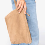 Pochette écoresponsable - Velours côtelé délavé