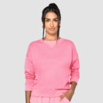 Sweat-shirt écoresponsable à épaules tombantes femme