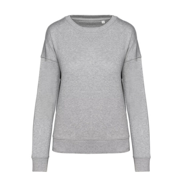 Sweat-shirt écoresponsable à épaules tombantes femme – Image 3