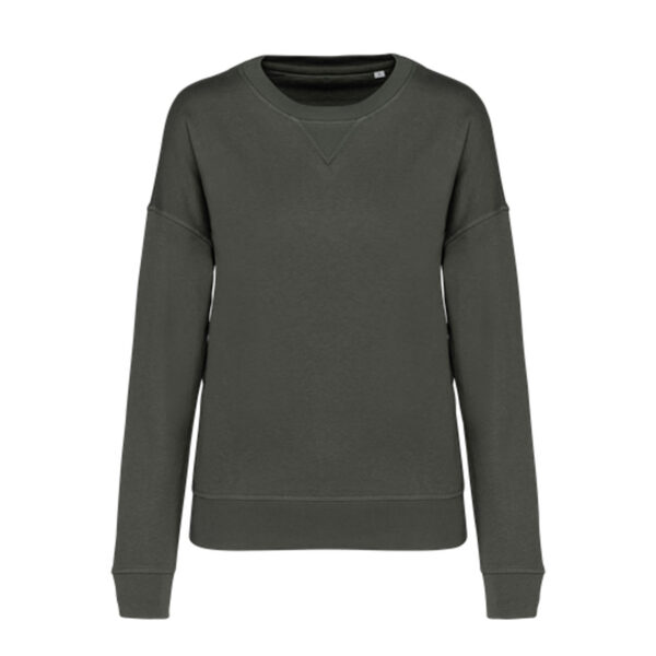 Sweat-shirt écoresponsable à épaules tombantes femme – Image 6