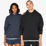 Sweat à capuche oversize unisexe – Coton bio délavé