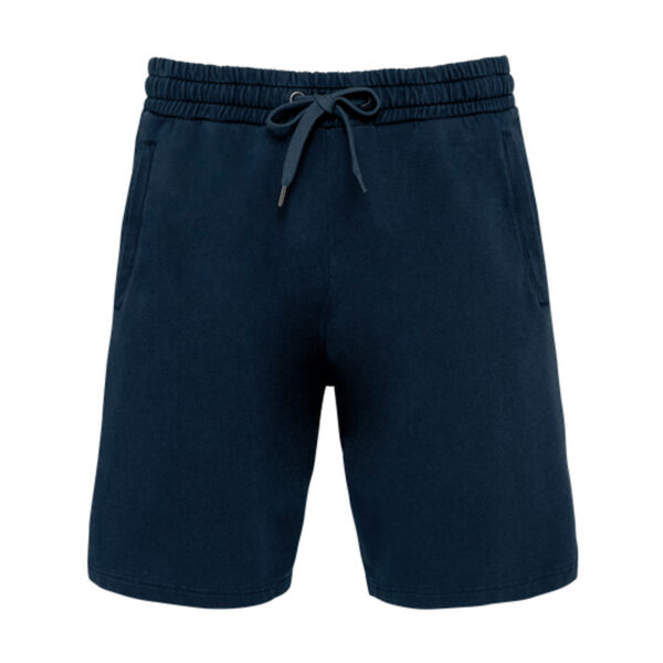 NS716-MARINE-1.jpg Short écoresponsable French Terry homme – Image 4