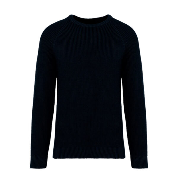 Pull écoresponsable à grosses mailles homme – Image 3