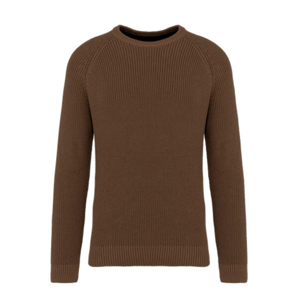 Pull écoresponsable à grosses mailles homme – Image 4