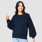 Pull écoresponsable en laine mérinos femme