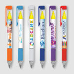 Stylo surligneur Bergman avec grip coloré