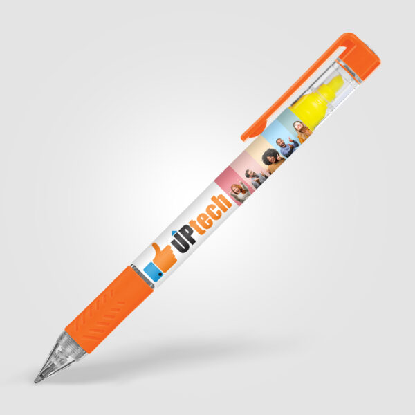 Stylo surligneur Bergman avec grip coloré – Image 5