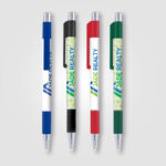 Stylo Bille Astaire Chrome avec grip coloré