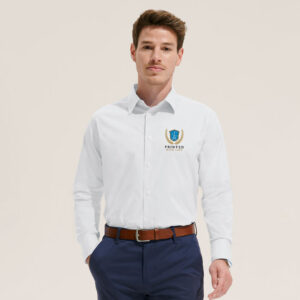 Chemise Homme Stretch Manches Longues