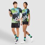 T-shirt ultraléger quadrillé personnalisé - 100 g/m²