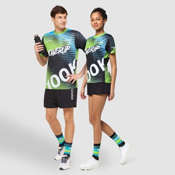 T-shirt ultraléger quadrillé personnalisé - 100 g/m² – Image 1