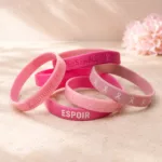 Bracelet personnalisé en silicone