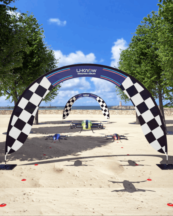 Arche d’Entrée Publicitaire Personnalisée – Image 2