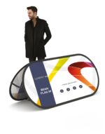 Drapeau de sol – Publicité intérieure et extérieure