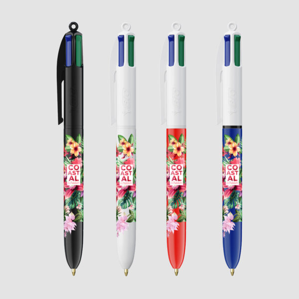 Stylo à bille 4 Couleurs BIC® – Image 1
