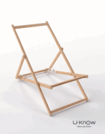 Chaise longue en bois - Personnalisable – Image 3