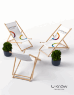 Chaise longue en bois - Personnalisable