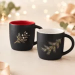 Tasse Zanzibar en céramique noire matte personnalisée - 355 ml