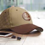 Casquette de baseball en coton à visière sandwich personnalisée