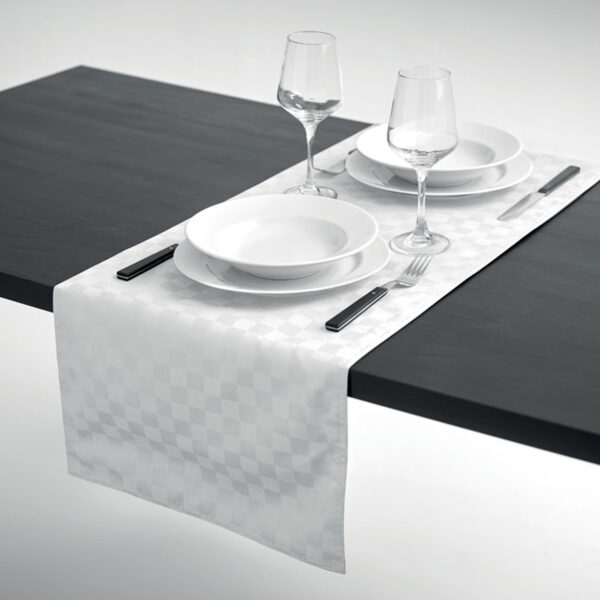 Chemin de table en polyester avec microfibre – Image 2