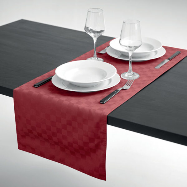 Chemin de table en polyester avec microfibre – Image 1