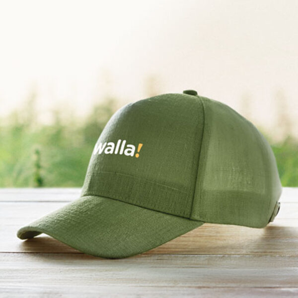 Casquette baseball en chanvre – Image 1