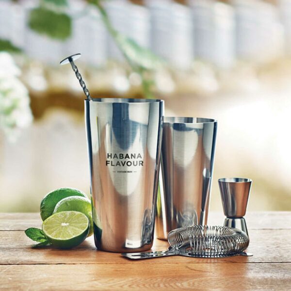 Ensemble à Cocktail en Acier Inoxydable – Image 1