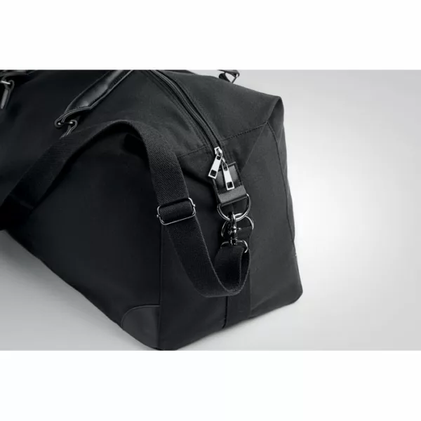 Sac Week-End en Toile 340 g/m² avec Détails en PU personnalisé – Image 3