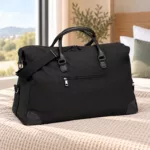 Sac Week-End en Toile 340 g/m² avec Détails en PU personnalisé